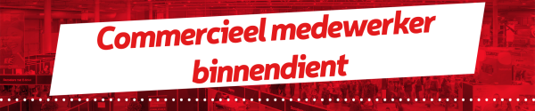 Commercieel medewerker binnendienst
